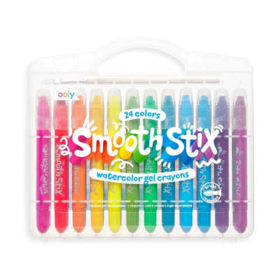 Smooth Stix Watercolor Gel Crayons (Set of 24)