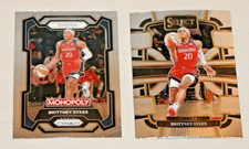 BRITTNEY SYKES (2) 2024 PRIZM WNBA MONOPOLY #38 SELECT WNBA #3 WASHINGTON MYSTIC