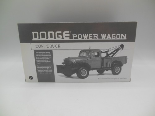 First Gear 19-2473 Dodge Power Wagon Tow Truck Malcolm Gulf Services 1:30 Scale - Picture 7 of 12