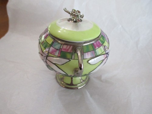 Ardleigh Elliott Music Box dragonfly w/ Rhinestone meadow daisy - Picture 4 of 6