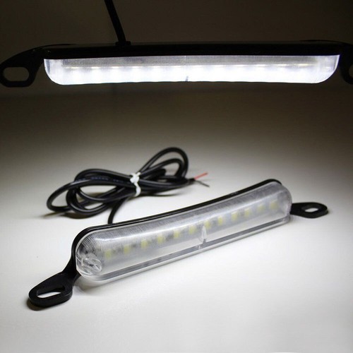 Xenon 12-SMD Bolt-On License Plate White LED Light Lamp For Car (Universal Fit) - Picture 8 of 12