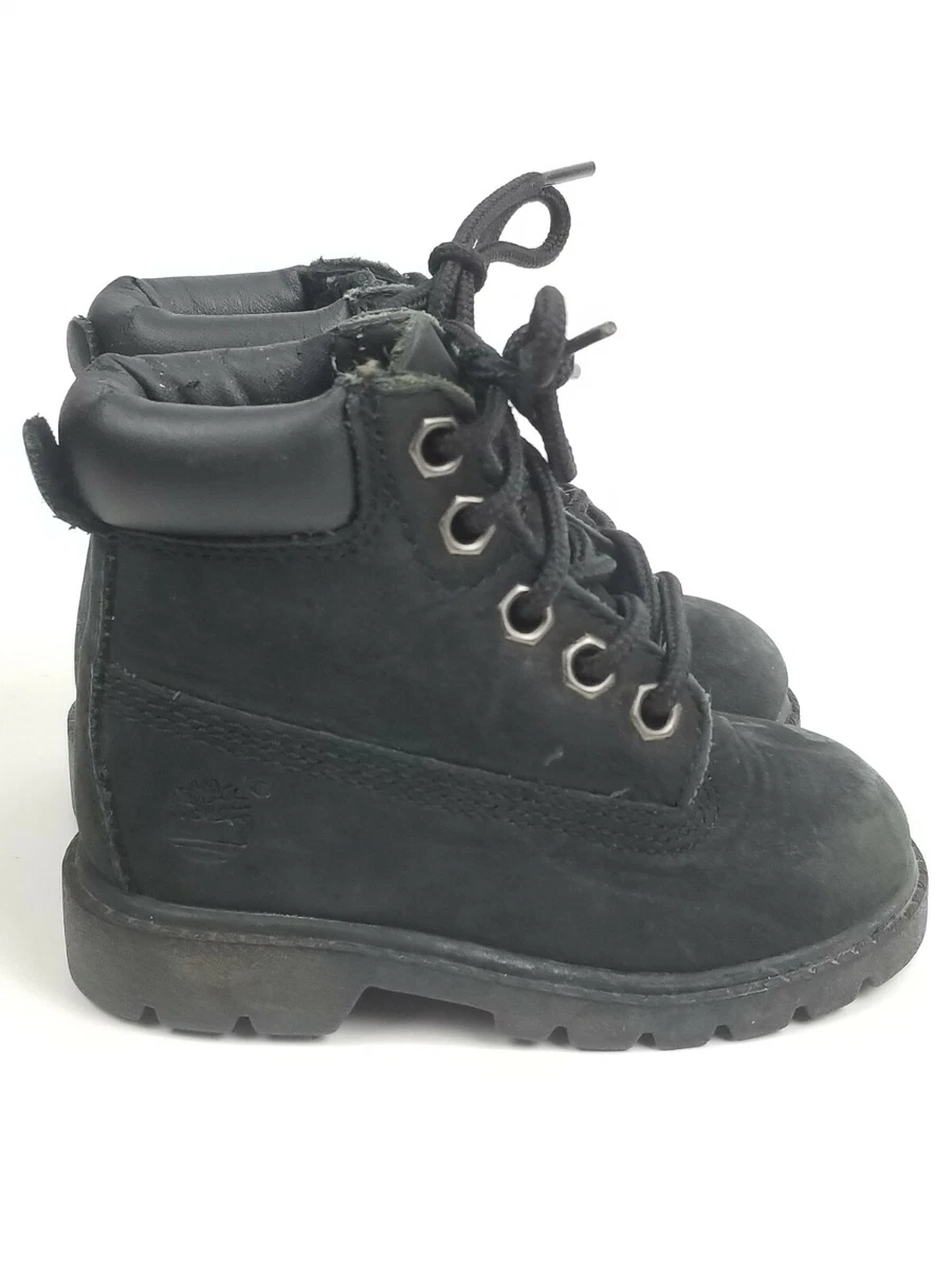 Timberland Infant Black Boots Size 5 M