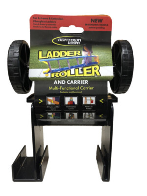 Boxtown Team Plastic Yellow Multi-Functional Ladder Carrier 1 pk Boxtown Team Plastic Yellow Multi-Functional Ladder Carrier 1 pk