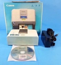 New! Open Box Canon SELPHY CP510 Compact Digital Color Photo Printer Portable 
