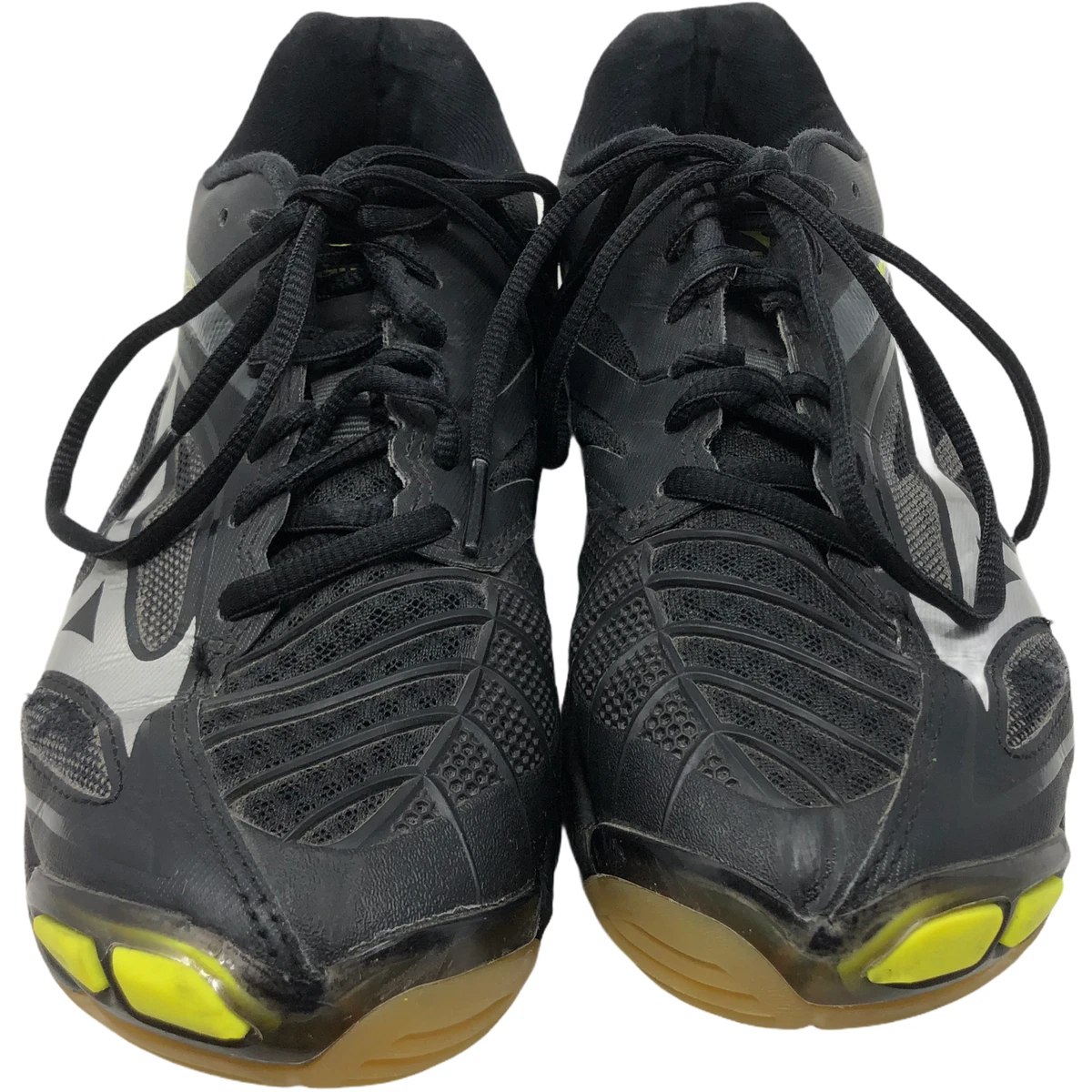 Mizuno Womens Wave Lightning Z3 Black Yellow Sneaker Volleyball