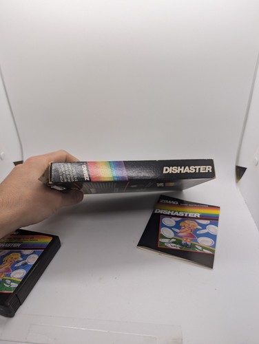 Dishaster (Atari 2600) Cartridge With Manual TESTED! RARE! Video Game Authentic - Picture 8 of 9