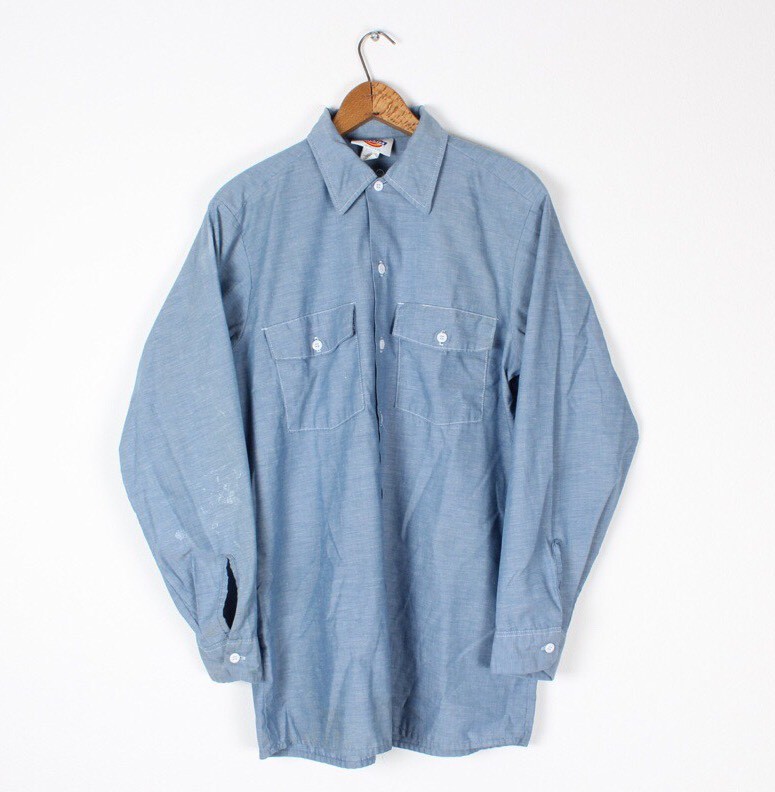Купить Vintage Dickies Chambray Work 