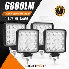 4x OSRAM Square Led Work Light Bar Reverse Offroad Tractor  4WD