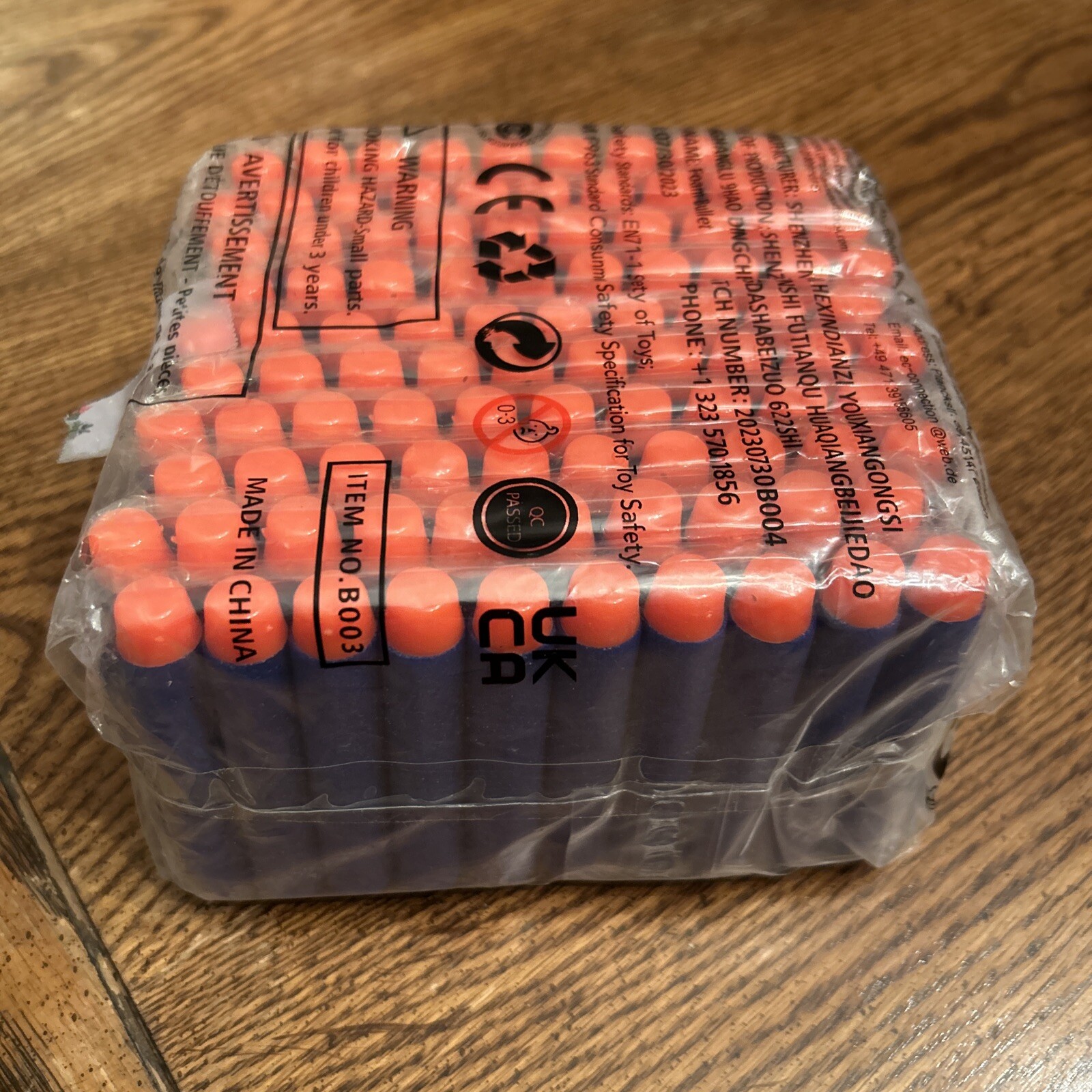 AMOSTING Refill Darts 100PC Bullets Ammo Pack for Nerf Guns SEALED FAST SHIPPING