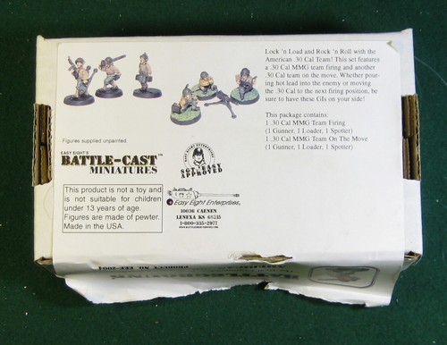 American 30 Cal MMG Teams, Easy Eight's Battle-Cast Miniatures, Battleground - Picture 2 of 6