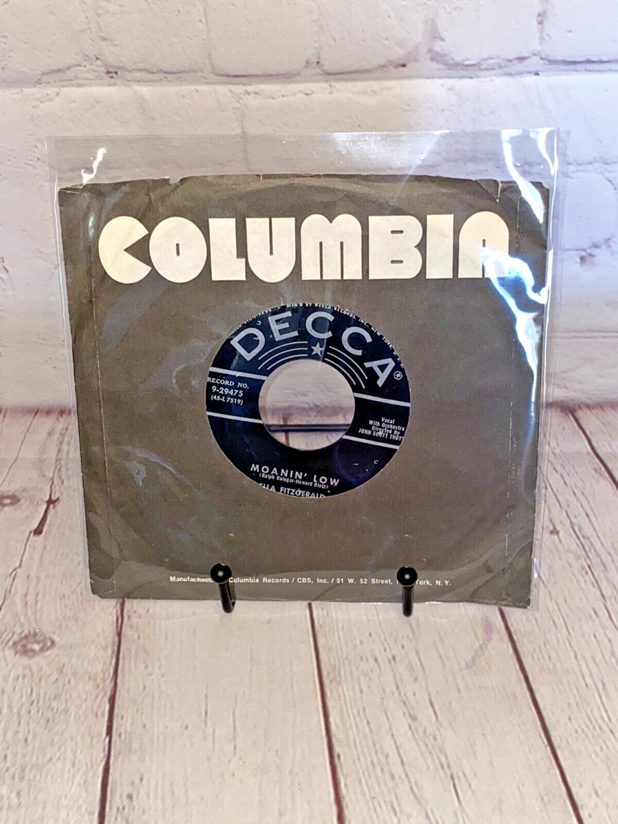 Taking A Chance On Love Moanin' Low by Ella Fitzgerald vinyl record Decca  7