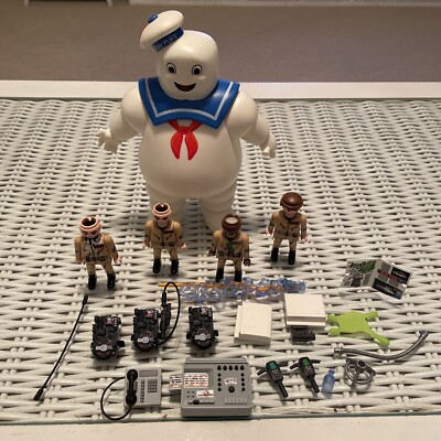 Playmobil Ghostbusters Mixed Lot Stay Puft Figures, Accessories