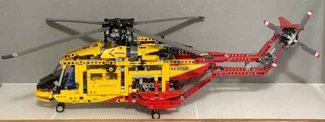 lego technic helicopter 9396