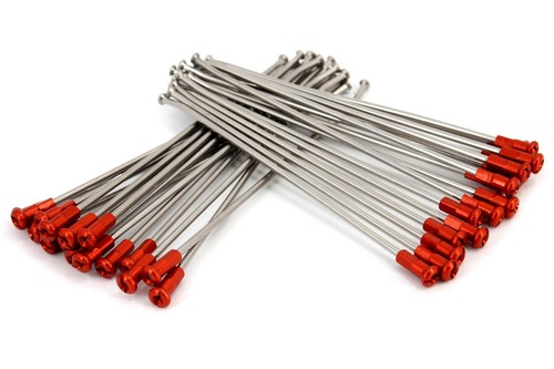 KKE 19" Spokes Orange Nipples Kit Set For KTM XC-W XC-F 250 350 Stainless Steel - Picture 5 of 9