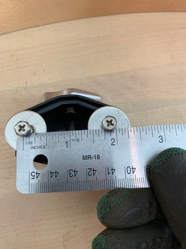 PEARL Export Floor Tom LEG MOUNT Bracket Holder Part Black Finish 3/8" 2000s Vtg - Picture 5 of 5