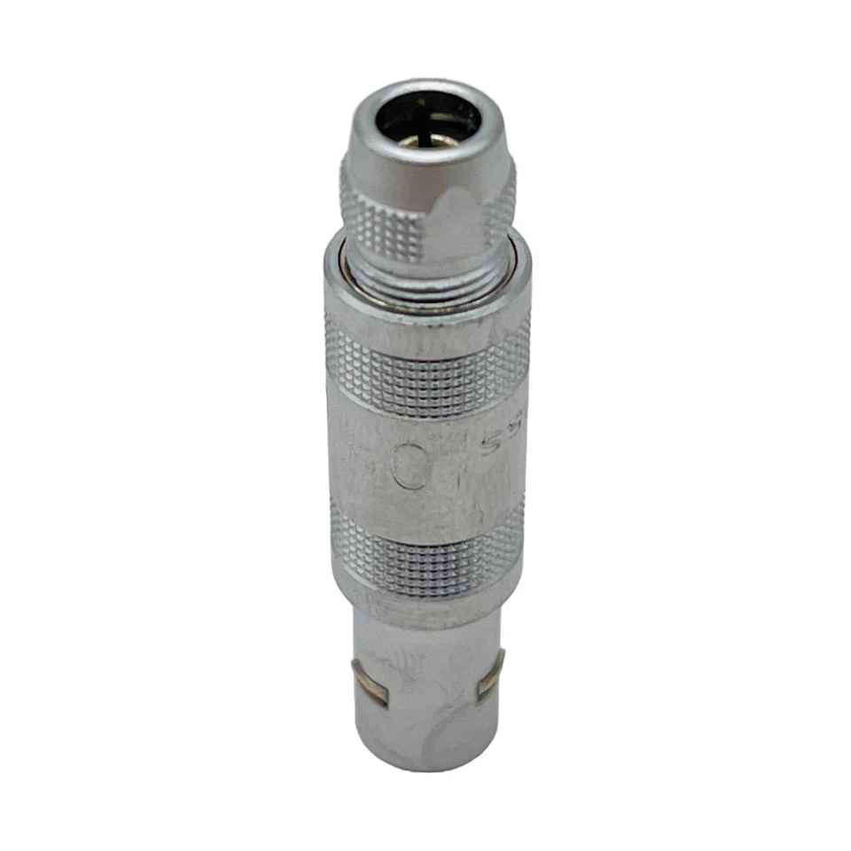 Lemo Swiss S Series FFA-0S-302 2-Contact Straight Plug Cable Collet Push-Pull - Image 3 of 4