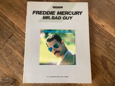 Sheet music/Freddie Mercury/MR Bad Guy/Queen/Tab score/Band score Japan used