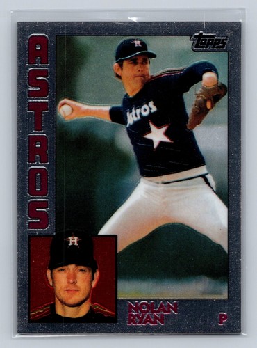 NOLAN RYAN 1998 TOPPS CHROME #17 1984 EDITION INSERT HOUSTON ASTROS