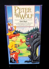 Chuck Jones Peter and the Wolf (VHS,1995, Animated) Kirstie Alley, Lloyd Bridges
