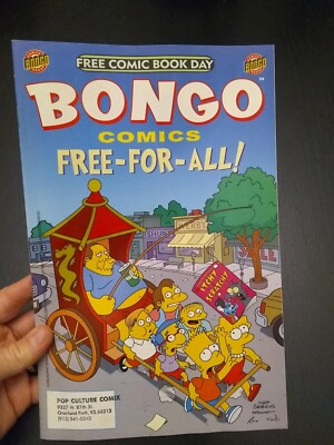 Bongo Free Comic Book Day Comic Book Guy Gets a Life