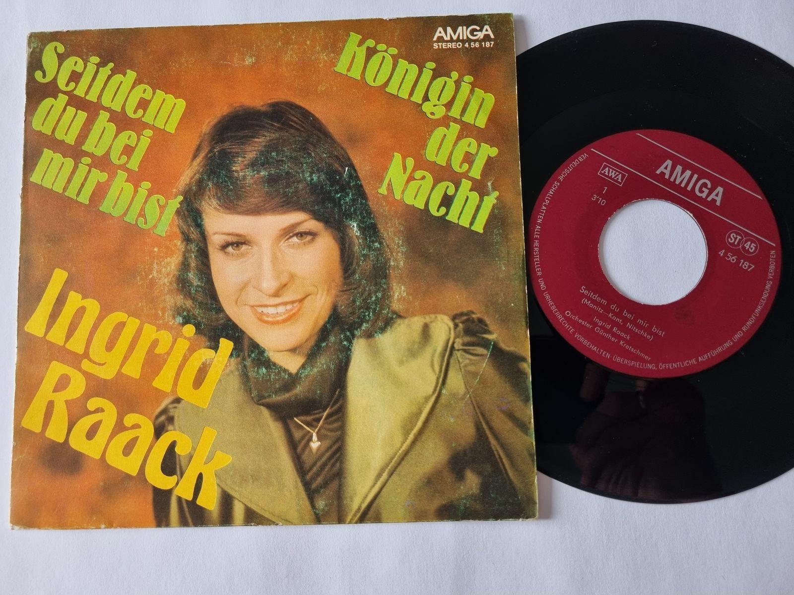 7"" Single Ingrid Raack - Seitdem du bei mir bist Vinyl Amiga