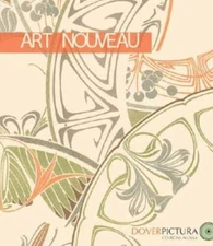 Art Nouveau (Dover Pictura Electronic Clip Art) - Paperback By Dover - GOOD