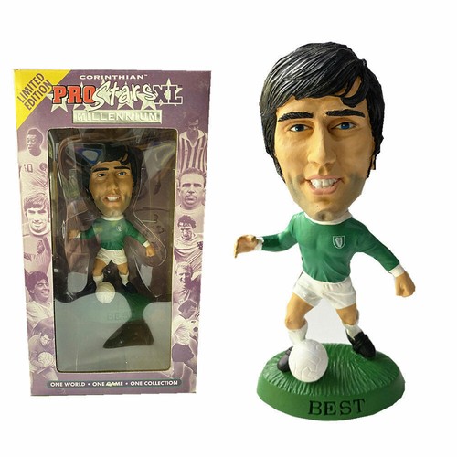 Corinthian Prostars Millennium George Best XL009 Soccer Football Figurine New - Picture 3 of 5