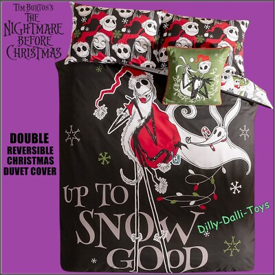 Disney Nightmare Before Christmas DOPPEL Bettbezug Bettset Jack Skellington