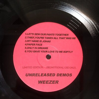 Super RARE Japan Only LIVE Vinyl + VTG 3 CD Lot] WEEZER