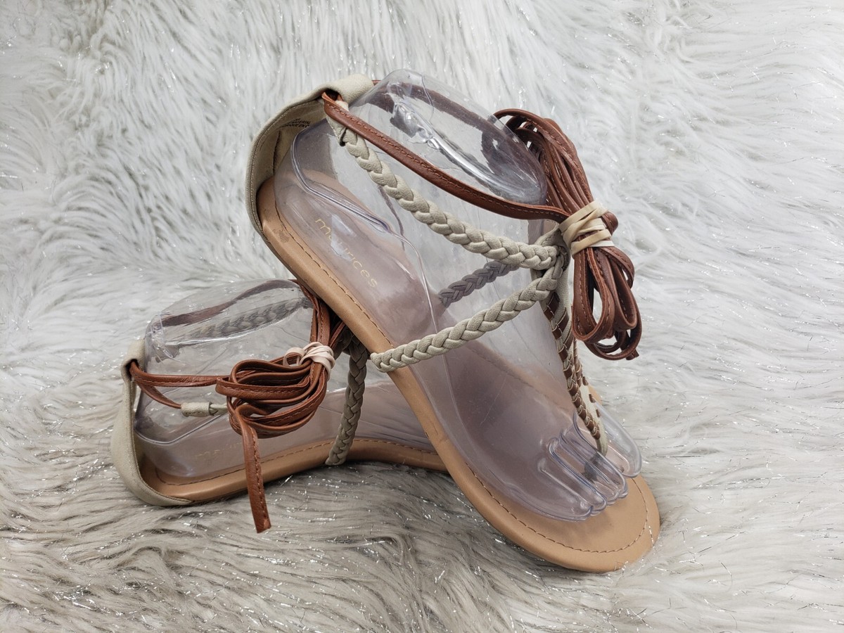 beige dress sandals women's MIKUTA