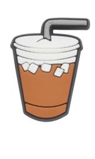 Crocs Charms Jibbitz Iced Coffee Authentic