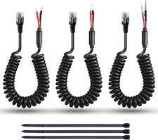 Radar Detector Power Cord Mirror Plug Wire Compatible with Uniden Escort Valenti