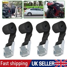 4pcs Black Fabric Strap for Thule RideOn 9403/9503 Pop Top Bike 973 Rack Straps