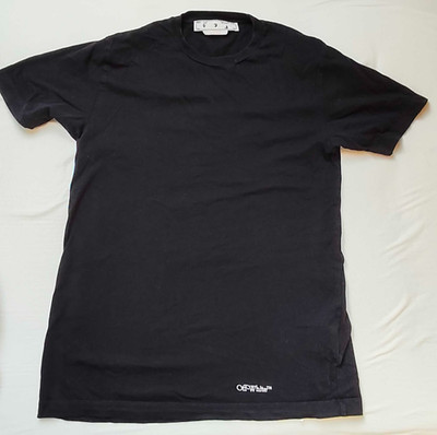 ORIGINAL Off White T-Shirt Black/White Größe M Guter Zustand