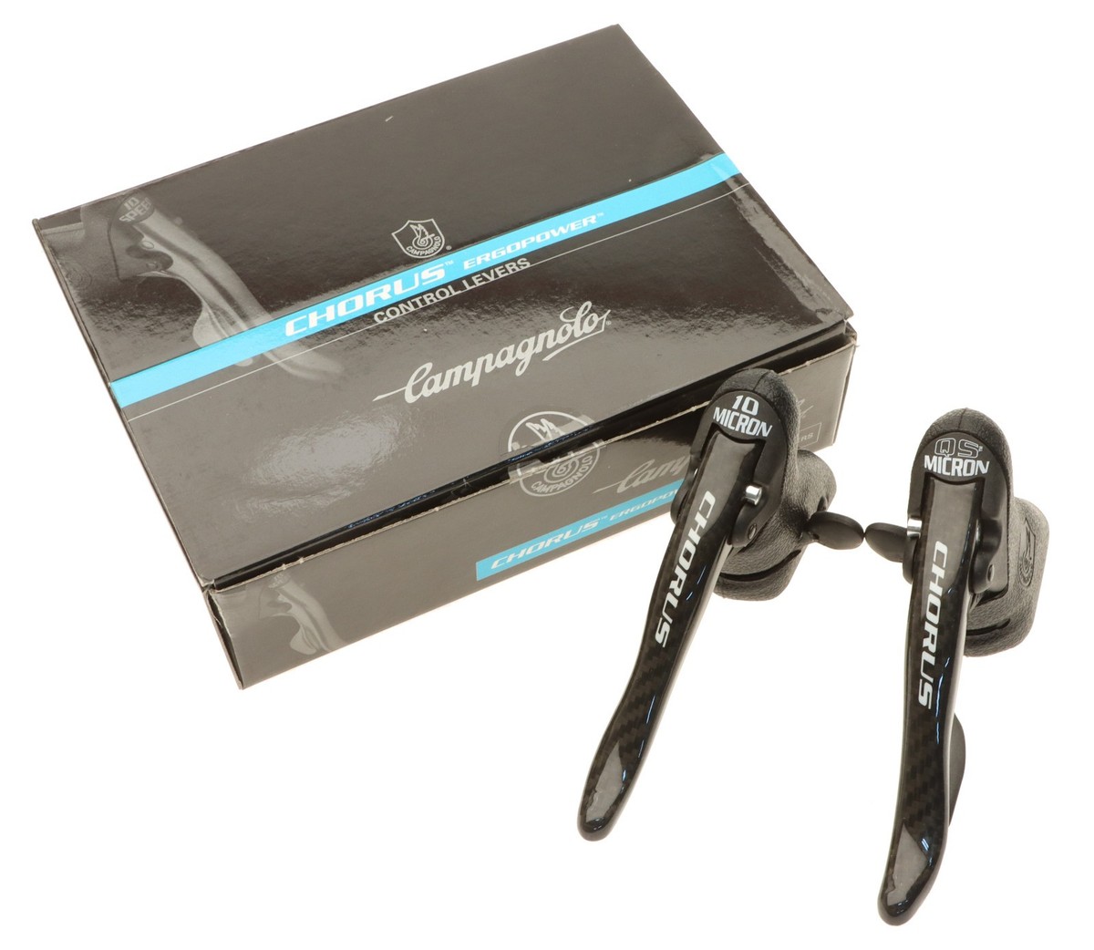 【値下げ】Campagnolo エルゴパワー Chorus 10S QS Campagnolo Chorus 10 Speed Carbon Ergopower Brake Levers Shifters