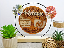Personalisiertes Geschenk, Geschenkidee Holz, Geldgeschenk, Geburtstagsgeschenk