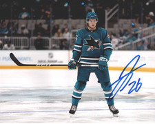 San Jose Sharks Jack Thompson  Autographed Signed 8x10 Photo COA #3