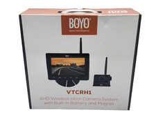 Boyo VTCRH1 Vehicle Wireless Backup Camera System Single-Channel 2.4GHz Monitor