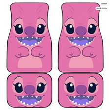 Stitch Car Mats Cartoon Angel Face Body Pattern Costume Car Floor Mats Stitch Car Mats Cartoon Angel Face Body Pattern Costume Car Floor Mats
