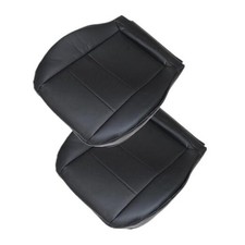 NLQR Driver and Passenger Bottom Seat Covers Black Compatible with Mercedes