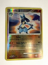 Lucario Lv.30 6/130 Diamond & Pearl Holo Rare Pokémon Card LP/MP  on eBay