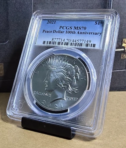2021 Peace Dollar 100th Anniversary – PCGS MS70 – First Year Issue – FREE SHIP!
