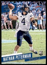 2017 Panini Prestige Nathan Peterman #277 Rookie Buffalo Bills
