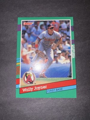 1991 DONRUSS AWARD WINNER BASEBALL CARD WALLY JOYNER #677 ANAHEIM ANGELS MLB