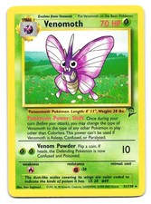 Venomoth 31/130 Rare Base Set 2 Pokemon LP on eBay