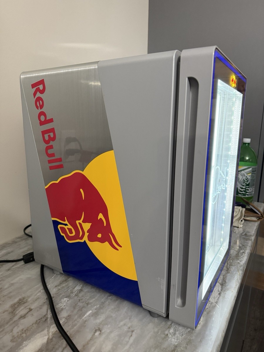 Red Bull RB-GDC BABY ECO LED Mini Fridge Aluminum LED Lighting