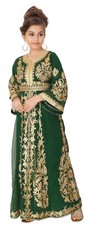 2pc Arabian Takchita Embroidered Gown Eid Special Occasion Fancy Dress