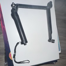 Adjustable Black Camera Hand Grip Stabilizer Handle w/ Tripod Mount DSLR video
