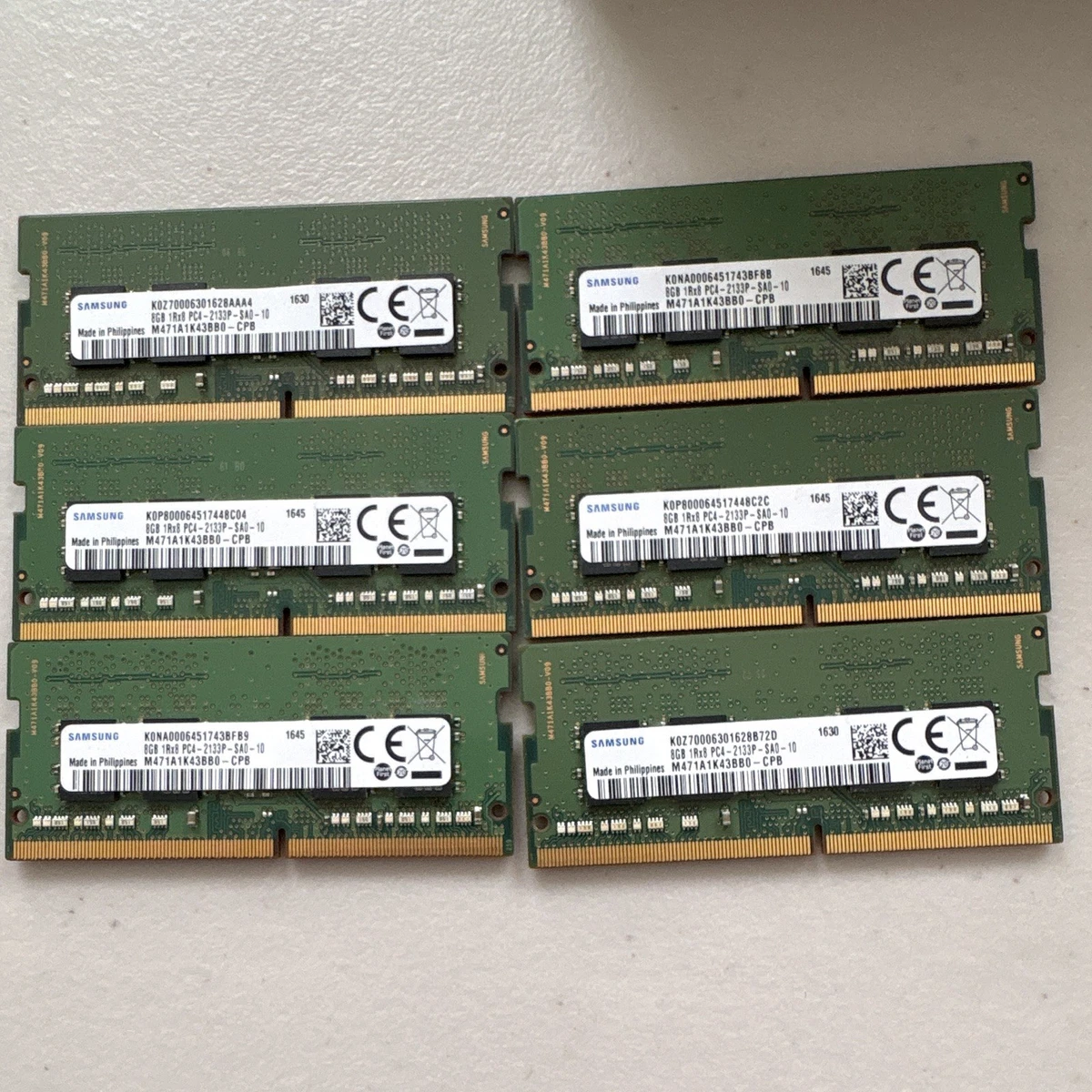 Samsung DDR4 SDRAM 8 GB Total Capacity Memory (RAM) for sale | eBay
