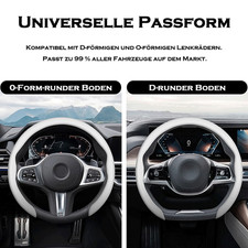 SYQCM Lenkradbezug Leder Für Mazda 3 6 Miata MX-5 CX-3